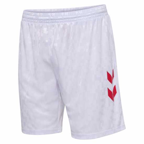 Футболни тренировъчни долнища Hummel Denmark Home Shorts 2024 Adults Hummel Denmark Home Shorts 2024 Adults Футболни тренировъчни долнища