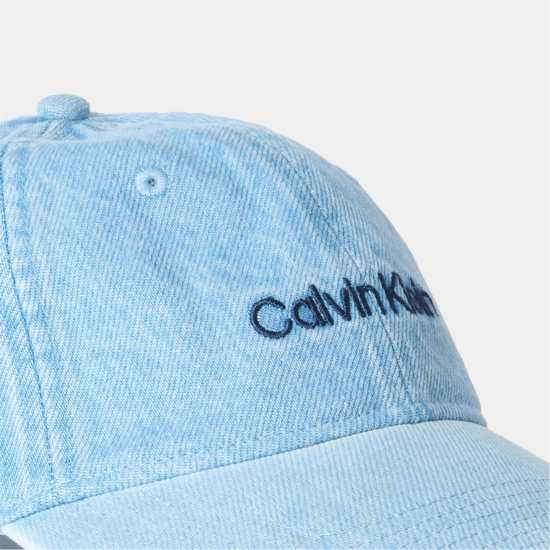 Шапка С Козирка Дънков Плат Calvin Klein Jeans Ckj Denim Cap Ld53  Шапки с козирка