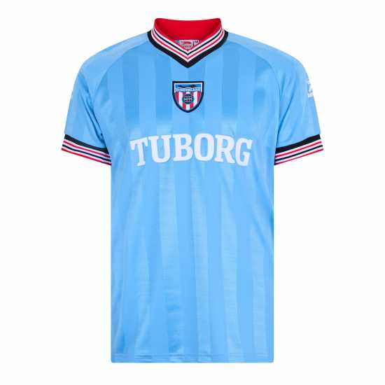 Patrick Mens Sunderland Afc 1986 Retro Away Football Shirts  
