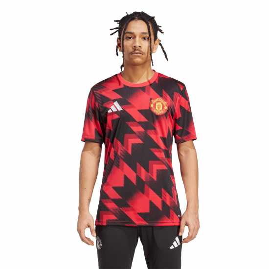 Adidas Manchester United Pre Match Shirt 2025 2026 Adults  Всекидневно футболно облекло