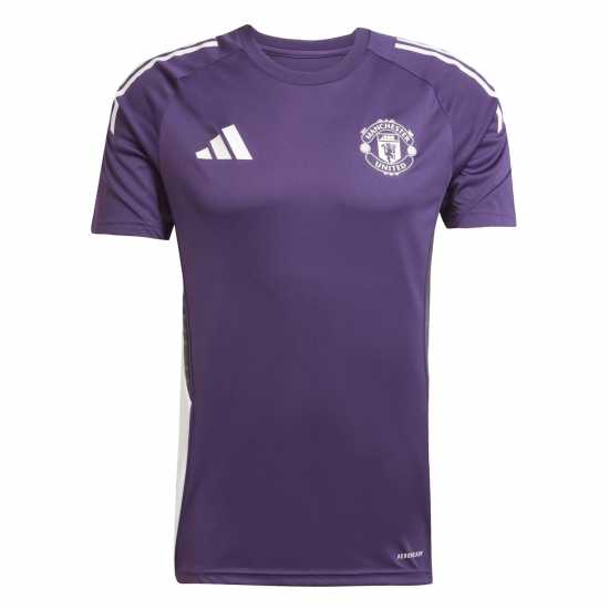 Всекидневно футболно облекло Adidas Manchester United Training Shirt 2025 2026 Mens Adidas Manchester United Training Shirt 2025 2026 Mens Всекидневно футболно облекло