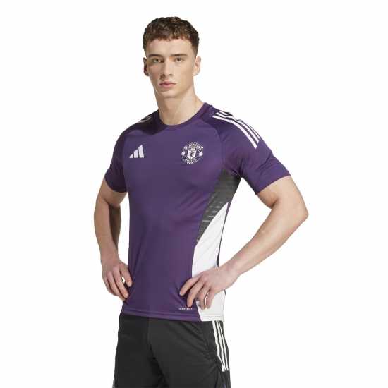 Всекидневно футболно облекло Adidas Manchester United Training Shirt 2025 2026 Mens Adidas Manchester United Training Shirt 2025 2026 Mens Всекидневно футболно облекло