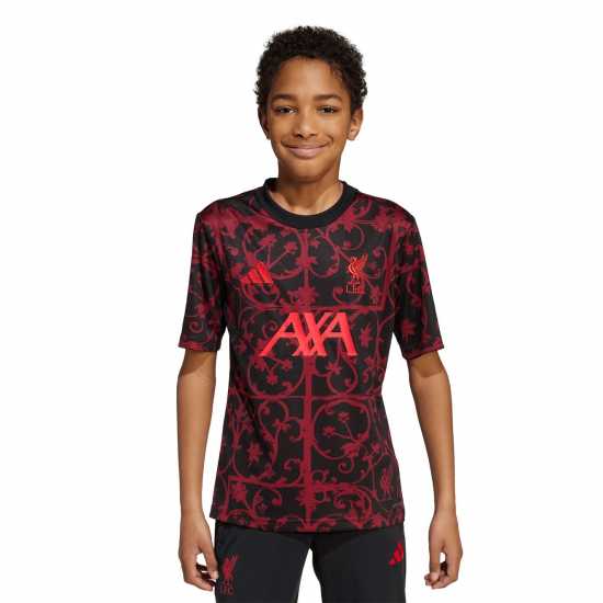 Adidas Liverpool Pre Match Shirt 2025 2026 Juniors  Детски тениски и фланелки