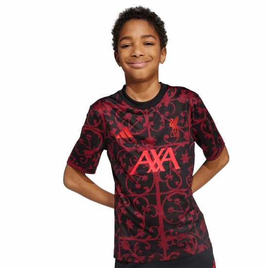 Adidas Liverpool Pre Match Shirt 2025 2026 Juniors  Детски тениски и фланелки