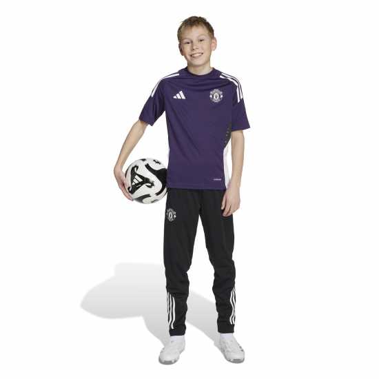 Детски тениски и фланелки Adidas Machester United Training Top 2025 2026 Juniors Adidas Machester United Training Top 2025 2026 Juniors Детски тениски и фланелки