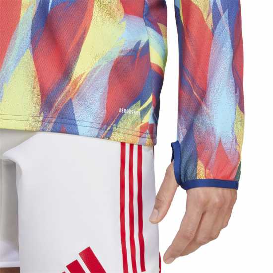 Adidas Arsenal Long Sleeve Pre-Match Shirt 2025 2026 Mens  Футболни тренировъчни горнища