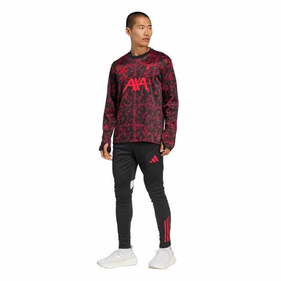 Футболни тренировъчни горнища Adidas Liverpool Pre Match Drill Top 2025 2026 Adults Adidas Liverpool Pre Match Drill Top 2025 2026 Adults Футболни тренировъчни горнища