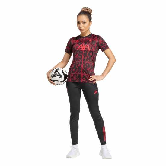 Adidas Liverpool Pre Match Shirt 2025 2026 Womens  Всекидневно футболно облекло