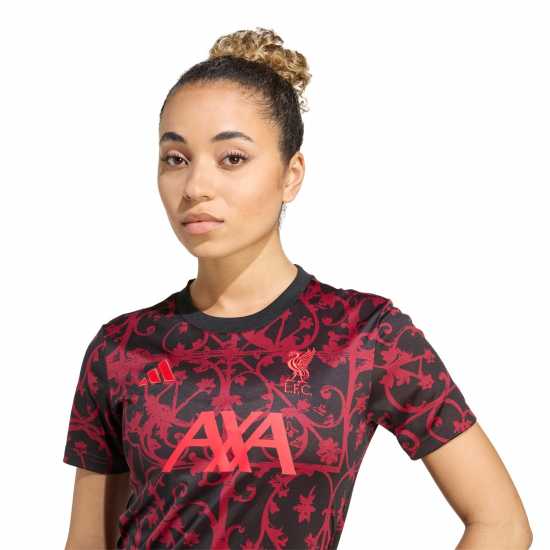 Adidas Liverpool Pre Match Shirt 2025 2026 Womens  Всекидневно футболно облекло