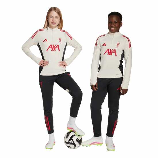 Adidas Liverpool Training Tracksuit Bottoms 2025 2026 Juniors Adidas Liverpool Training Tracksuit Bottoms 2025 2026 Juniors
