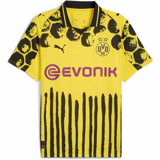 Puma Домакинска Футболна Фланелка X Kidssuper Borussia Dortmund Home Shirt 2025 2026 Adults  