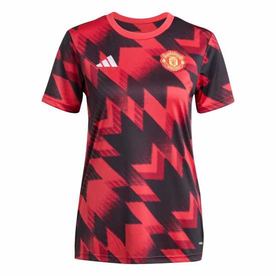 Adidas Manchester United Pre-Match Shirt 2025 2026 Womens  
