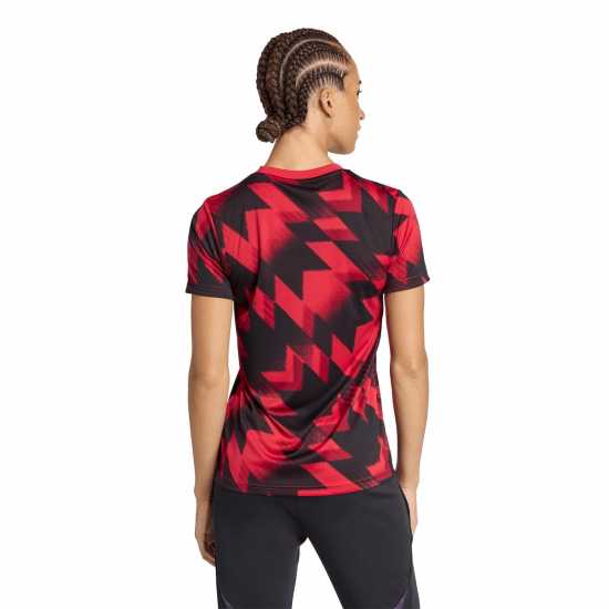 Adidas Manchester United Pre-Match Shirt 2025 2026 Womens  