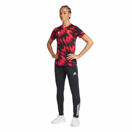 Adidas Manchester United Pre-Match Shirt 2025 2026 Womens  
