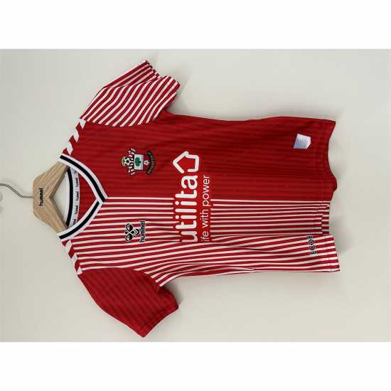 Hummel Домакинска Футболна Фланелка Southampton Fc Home Shirt 2023 2024 Junior