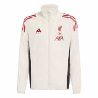 Футболни тренировъчни якета Adidas Liverpool Pre Match Jacket 2025 2026 Juniors Adidas Liverpool Pre Match Jacket 2025 2026 Juniors Футболни тренировъчни якета