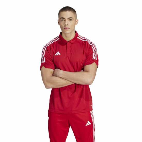 Adidas Мъжка Блуза С Яка Tiro 23 League Polo Shirt Mens  Мъжко облекло за едри хора