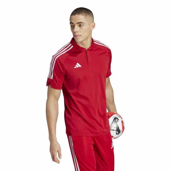 Adidas Мъжка Блуза С Яка Tiro 23 League Polo Shirt Mens  Мъжко облекло за едри хора
