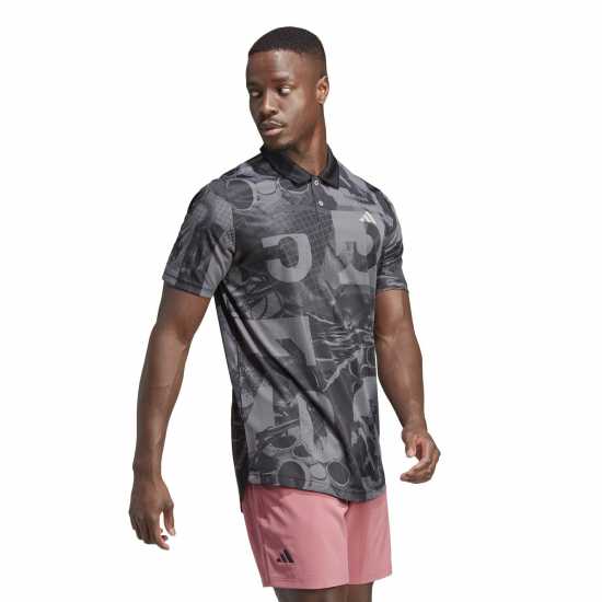Adidas Мъжка Блуза С Яка Club Tennis Graphic Polo Shirt Mens  Мъжки тениски с яка