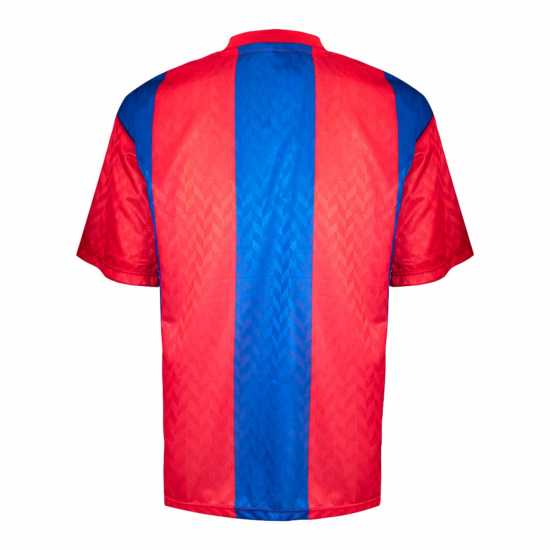 Score Draw Crystal Palace FC '91 Home Retro Shirt Adults  Мъжко облекло за едри хора