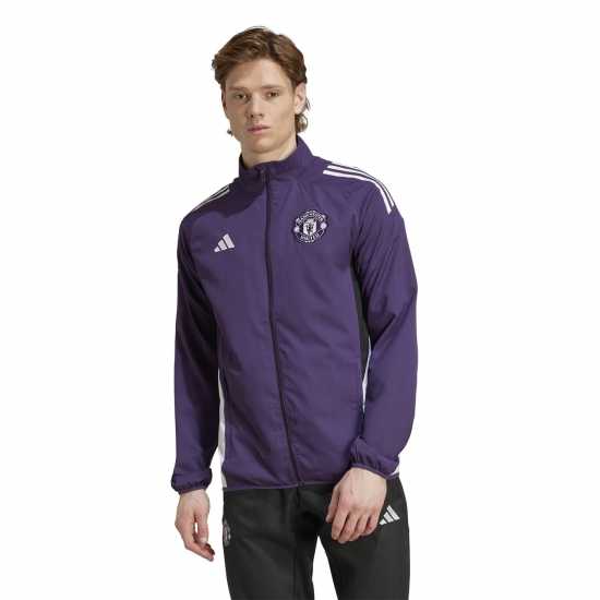 Adidas Manchester United Presentation Jacket 2025 2026 Mens  