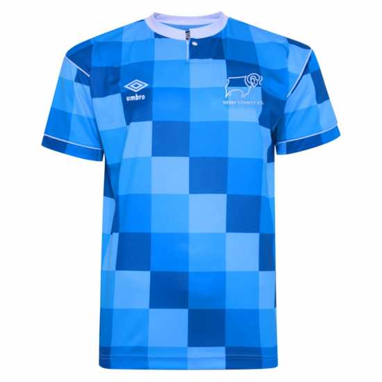 Футболни тренировъчни горнища Score Draw Derby County 1988 Retro Away Shirt Adults Score Draw Derby County 1988 Retro Away Shirt Adults Футболни тренировъчни горнища
