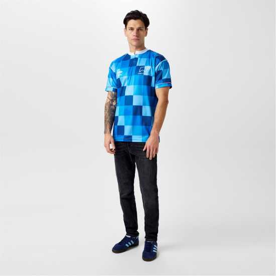 Футболни тренировъчни горнища Score Draw Derby County 1988 Retro Away Shirt Adults Score Draw Derby County 1988 Retro Away Shirt Adults Футболни тренировъчни горнища