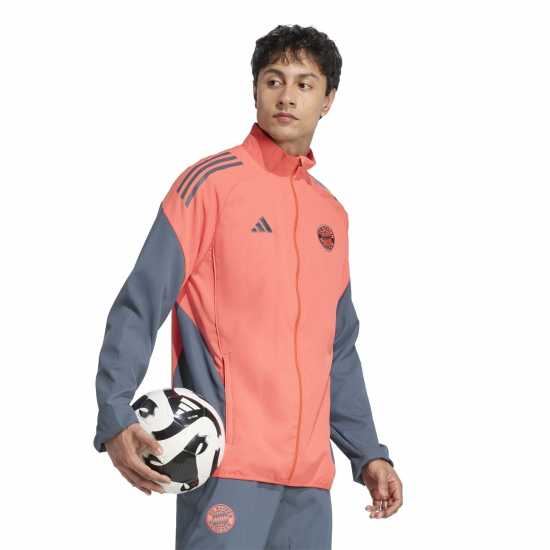 Футболни тренировъчни якета Adidas Мъжко Яке Bayern Tiro 25 Competition Presentation Jacket Mens Adidas Мъжко Яке Bayern Tiro 25 Competition Presentation Jacket Mens Футболни тренировъчни якета