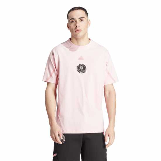 Adidas Inter Miami Cf Designed For Gameday Travel T-Shirt 2023 2024 Adults  Мъжко облекло за едри хора
