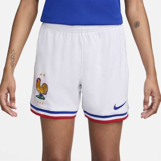 Дамски къси панталони Nike France Home Shorts 2024 Womens Nike France Home Shorts 2024 Womens Дамски къси панталони