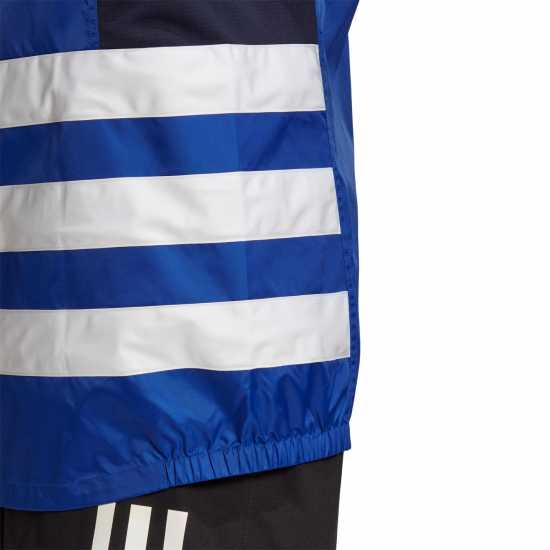 Adidas Rugby Wind Cheater Mens Blue/White Мъжки грейки