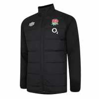 Umbro Дълго Мъжко Яке England Rugby Thermal Jacket Mens  Мъжки грейки