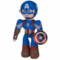 Marvel Captain America Poseable Plush Figurine  Подаръци и играчки