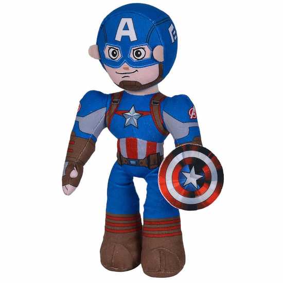 Captain America Poseable Plush Figurine Captain America Poseable Plush Figurine