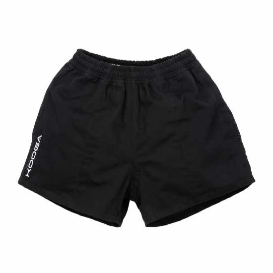 Kooga Дамски Къси Шорти За Тренировка Junior Rugby Training Shorts Черно Детски къси панталони
