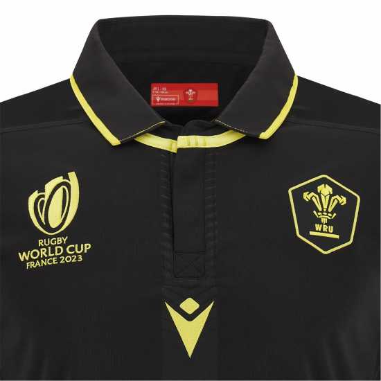 Macron Wales Rugby Away Shirt 2023 2024 Juniors  