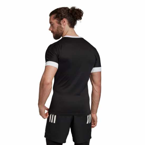 Adidas 3 Stripe Jersey Mens  - Мъжки ризи