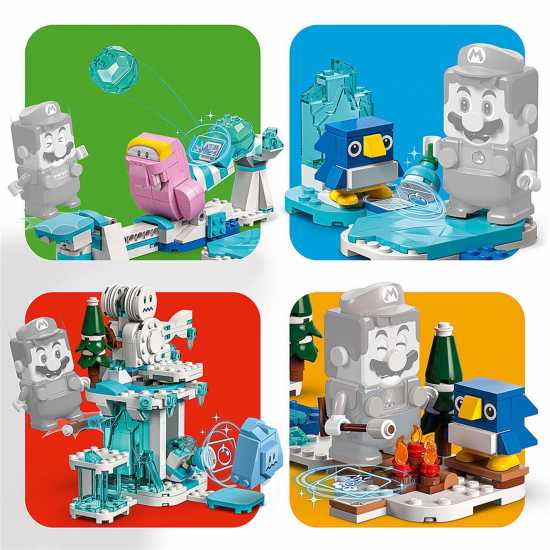 Lego 71417 Super Mario Fliprus Snow Adventure  Мъжки стоки с герои