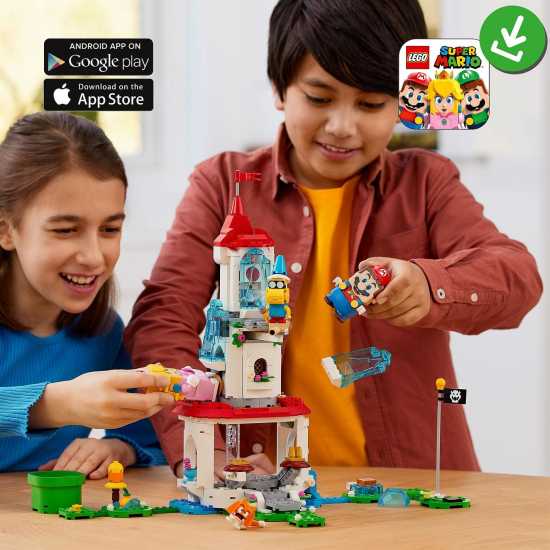 Lego 71407 Mario Cat Peach Suit Frozen Tower Set  Мъжки стоки с герои