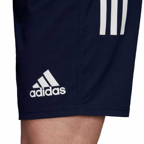 Adidas Мъжки Шорти Rugby Shorts Mens Conavy/White Мъжки къси панталони