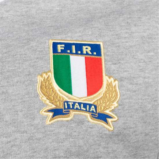 Macron Горнище С Дълъг Ръкав Italy Rugby Rwc Long Sleeve Top 2023 2024 Adults  - Мъжко облекло за едри хора