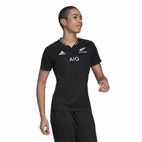 Adidas Домакинска Футболна Фланелка New Zealand All Blacks Home Shirt 2021 Ladies  Дамски тениски и фланелки