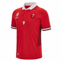 Macron Домакинска Футболна Фланелка Wales Rwc 2023 Rugby Home Shirt  Adults  Мъжки ризи