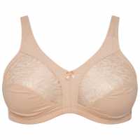 Lace Non Wired Softcup Bra Nude Дамско бельо