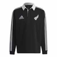 Adidas Блуза С Яка New Zealand All Blacks Longsleeve Home Polo Shirt 2022 2023 Mens  Мъжко облекло за едри хора