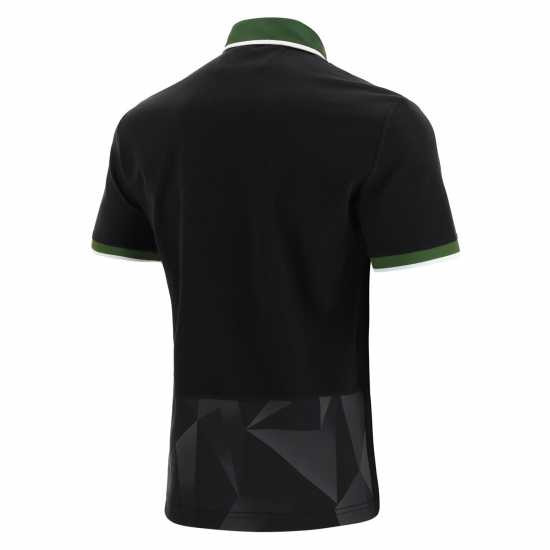 Macron Wales Short Sleeve Alternate Classic Rugby Shirt 2021 2022  Мъжко облекло за едри хора
