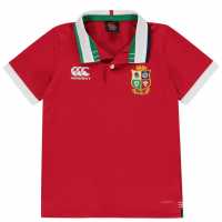 Sale Canterbury British And Irish Lions Short Sleeve Classic Shirt 2021 Junior  