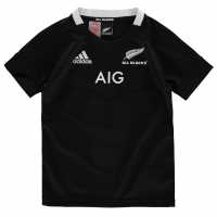 Adidas New Zealand All Blacks Rugby Shirt 2018 2019 Junior  