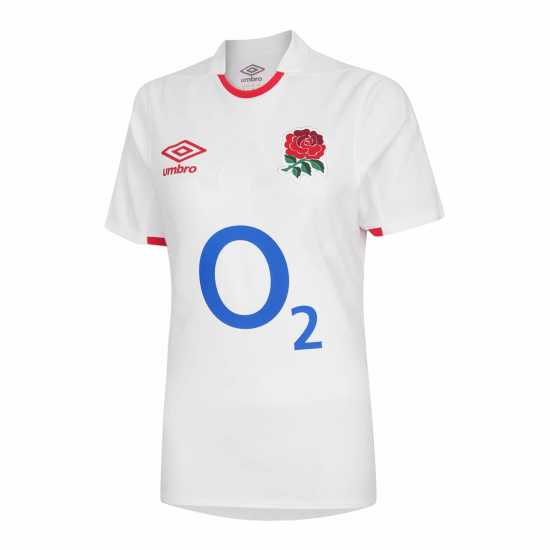 Umbro England Home Pro Rugby Shirt 2020 2021 Ladies  
