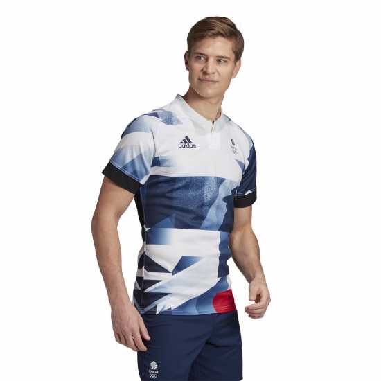 adidas Team GB Rugby 7's Jersey  Мъжки ризи